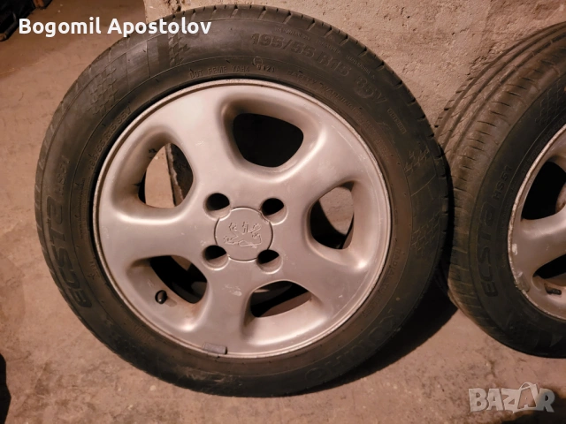 Джанти с гуми 195/55/15, снимка 8 - Гуми и джанти - 53832714