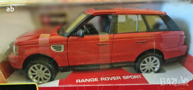 Kоличка метална Range Rover Sport 1:18 Bburago чисто нов в кутия, снимка 2 - Колекции - 50594579