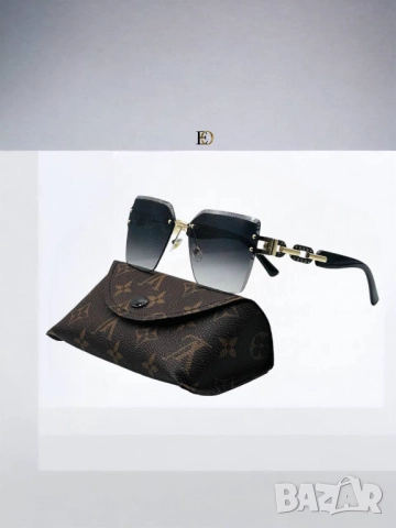очила с черен обикновен калъф и ув защита christian dior chanel dolce gabbana louis vuitton, снимка 13 - Слънчеви и диоптрични очила - 51457248