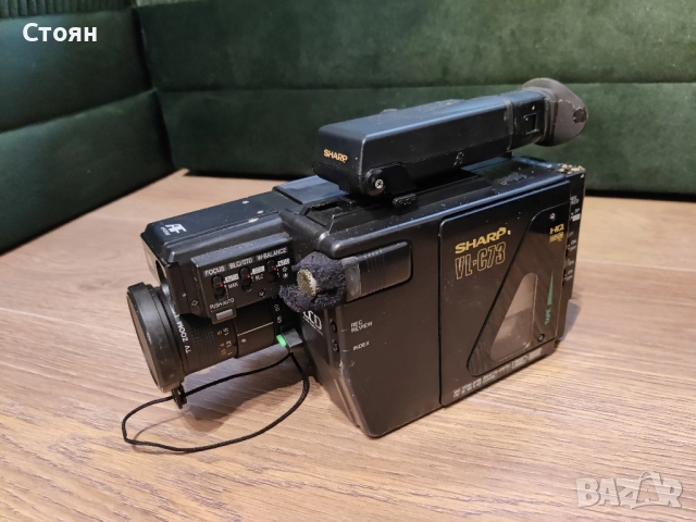 Ретро камера Sharp VL-C73, снимка 3 - Камери - 52439372
