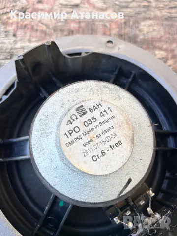 1P0035411. Говорител преден за десен за Сеат Алтеа. 2005-2014г, снимка 3 - Части - 50304992