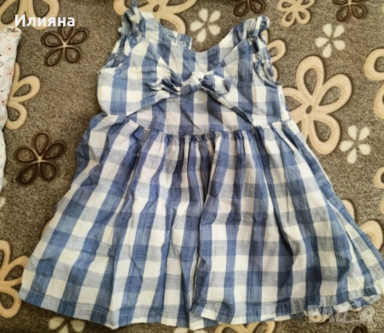 Нови рокли р-р 74 - 80, снимка 3 - Бебешки рокли - 53902179