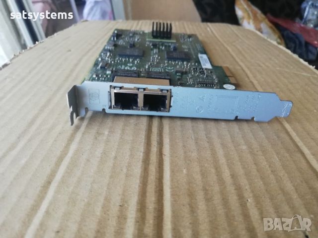 HP NC380T PCI Express Dual Port Multifunction Gigabit Server Adapter, снимка 2 - Мрежови адаптери - 45211833