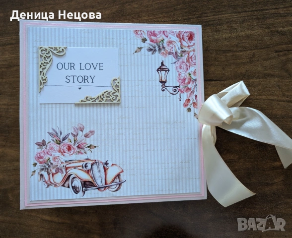 Семеен албум за снимки, подарък за жена, подарък за Осми март, снимка 2 - Романтични подаръци - 53429191