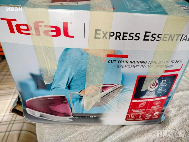 Център за гладене TEFAL Express Essential SV6, снимка 9 - Ютии - 53296961