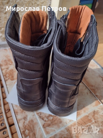 обувки от естествена кожа, снимка 5 - Мъжки боти - 53700684
