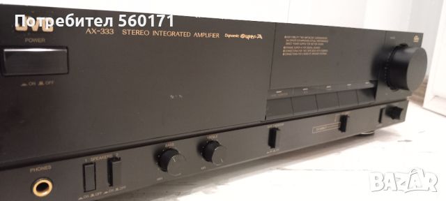 Jvc AX-333, снимка 3 - Ресийвъри, усилватели, смесителни пултове - 46615564