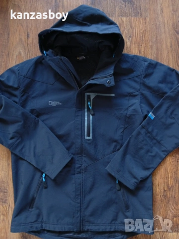 national geographic nordic nano technology - мъжко софтшел яке КАТО НОВО р-р XL, снимка 3 - Якета - 53848080