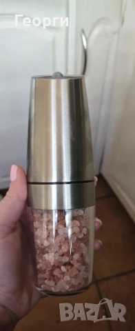 Гравитационни електрически мелнички за сол, пипер, др. подправки, снимка 13 - Прибори за хранене, готвене и сервиране - 51965448