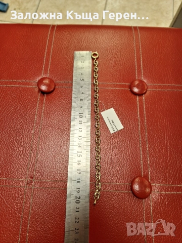 Златна гривна 5.26гр.14к