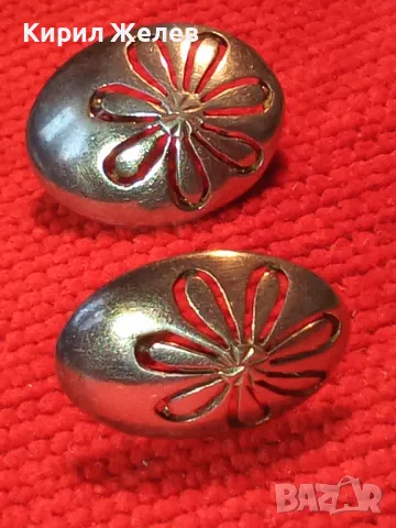 ЧУДЕСНИ АЖУРНИ ФЛОРАЛНИ СРЕБЪРНИ ОБЕЦИ ОКСИДИРАНО СРЕБРО 925 ХУДОЖЕСТВЕНА БИЖУТЕРСКА ИЗРАБОТКА 33982, снимка 12 - Обеци - 50056483