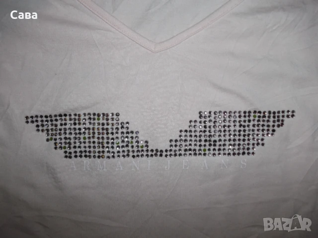 Тениска ARMANI  дамска,ХЛ, снимка 3 - Тениски - 51009737