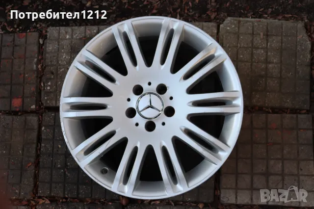 5X112 ДЖАНТИ mercedes 18 w211 evo e class w211 e class, снимка 2 - Гуми и джанти - 48915658