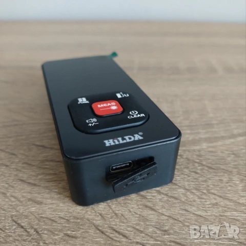 Презареждаща се акумулаторна лазерна ролетка HILDA 50м, 120м, снимка 9 - Други инструменти - 53592928