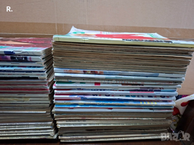 56бр Списания Burda 1983 - 1995г  1,5евро/бр, снимка 3 - Списания и комикси - 54019155