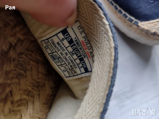 Дамски еспадрили Polo Ralph Lauren, снимка 9 - Дамски ежедневни обувки - 50672919