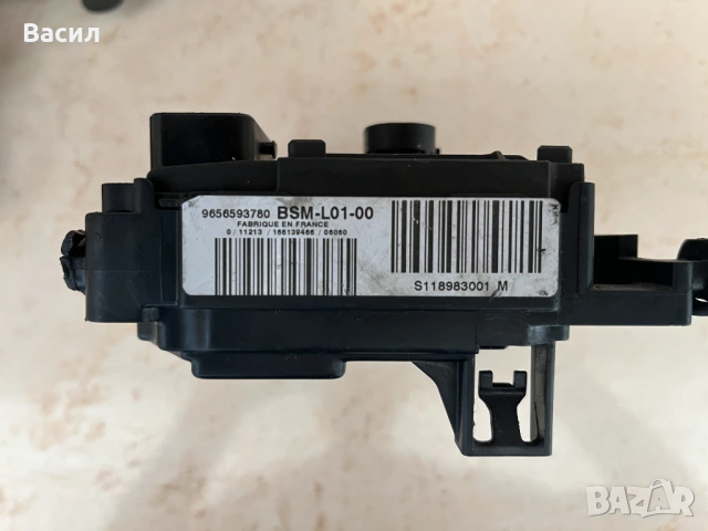 Бушонно табло Бушониера BSM L01-00 БСМ Л01-00 Peugeot Пежо 407 pejo 9656593780 9656086080 9658539180, снимка 2 - Части - 53425158