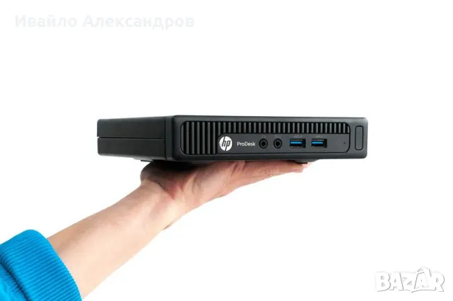 HP ProDesk 600G1 mini /i3-4360/12GB DDR3/HD Graphics 4600, снимка 1 - Работни компютри - 47968372