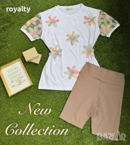 Памучни дамски комплекти , снимка 15 - Спортни екипи - 49756097