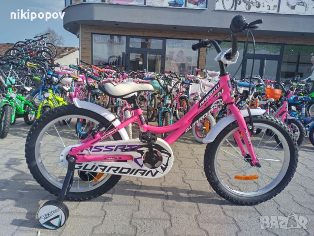 PASSATI Алуминиев велосипед 18" GUARDIAN розов, снимка 1 - Велосипеди - 45489857