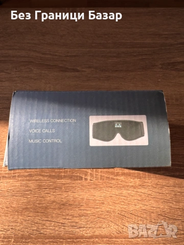 Нова Маска за сън с вградени слушалки и безжична връзка за сън с музика и разговори, снимка 3 - Слушалки, hands-free - 53167486