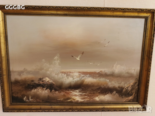 Картини с рамки .Отлично състояние . Масло., снимка 4 - Декорация за дома - 52666964