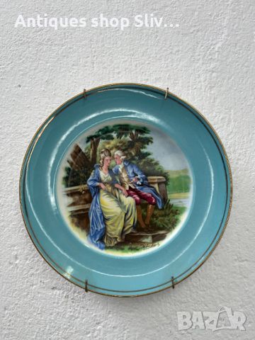 Порцеланова ренесансова чиния. №5459, снимка 5 - Антикварни и старинни предмети - 46080419