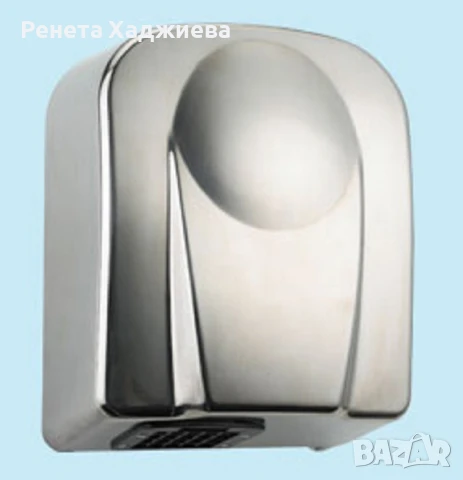 Автоматичен сешоар за ръце с фотоклетка, метален INOX, снимка 2 - Обзавеждане за заведение - 50637963