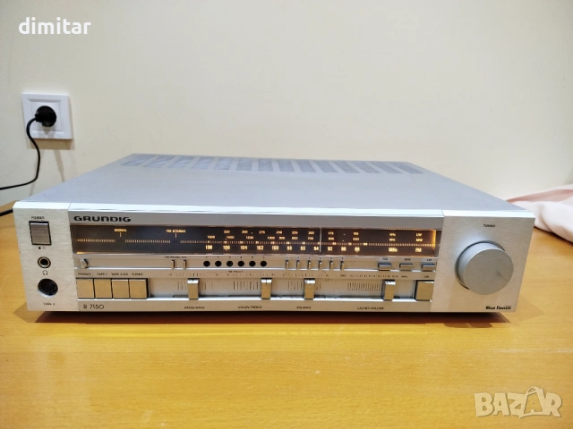 Усилвател GRUNDIG R 7150 AM/FM, снимка 2 - Ресийвъри, усилватели, смесителни пултове - 53883992