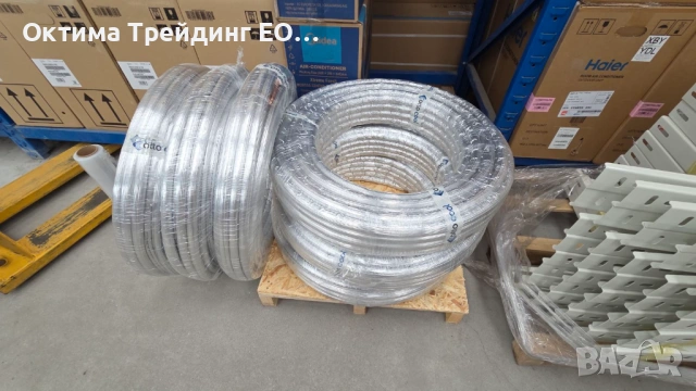 Фабрично изолирани медни тръби 50 м./руло – 1/4″, снимка 12 - Климатици - 53053937
