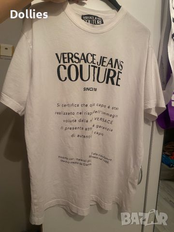 Тениска versace jeans couture намалена, снимка 1 - Тениски - 46636309