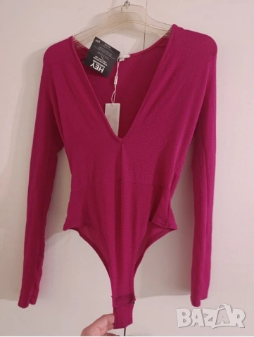 ново розово боди, снимка 2 - Корсети, бюстиета, топове - 54302132