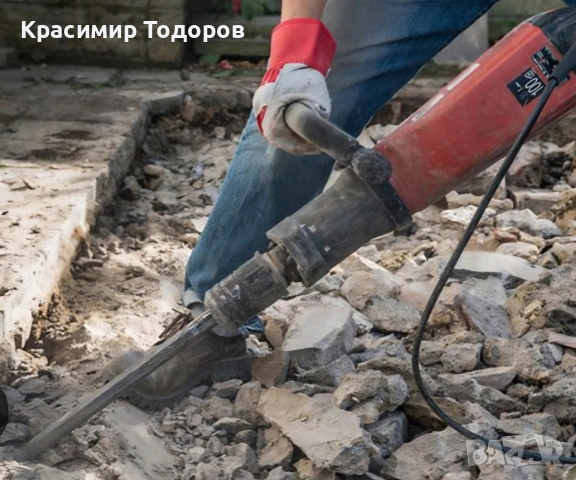 Къртачи За Бетон големи1700W_50j под наем голям мощен, снимка 3 - Бормашини - 51748950