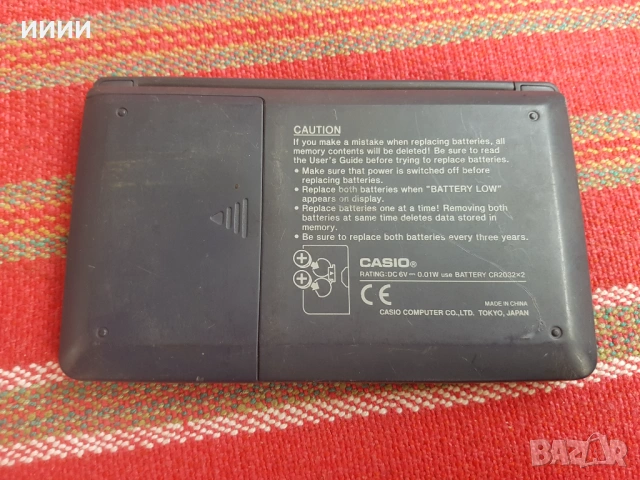 Органайзер CASIO , снимка 3 - Друга електроника - 53402391