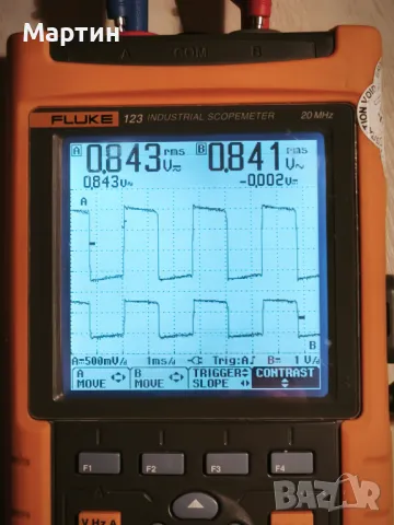 Fluke 123 - 20 MHz - Industrial Scopemeter - осцилоскоп, снимка 3 - Друга електроника - 49156942