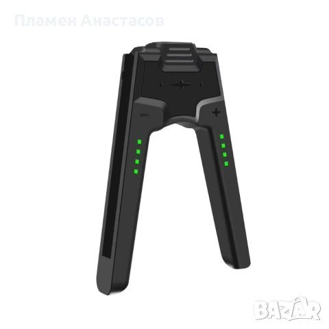 Joy-Con Charging Grip за Nintendo Switch / OLED – V-образен charging dock с USB-C (черен)