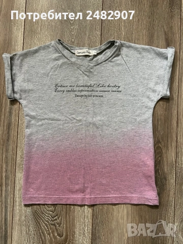 Детска блуза с къс ръкав, снимка 3 - Детски тениски и потници - 53475388