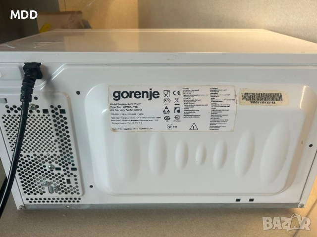 Микровълнова Gorenje, снимка 2 - Микровълнови - 53658438