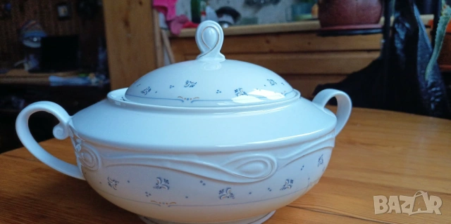 Луксозен порцеланов супник Seltmann Weiden Desiree Elisa, снимка 4 - Сервизи - 53394689