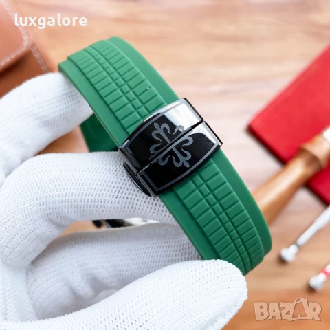 Мъжки часовник Patek Philippe Aquanaut Travel Time с автоматичен механизъм, снимка 4 - Мъжки - 51155285