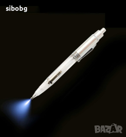 Светеща "писалка"/ стилус за диамантен гоблен     3442, снимка 2 - Гоблени - 44984733