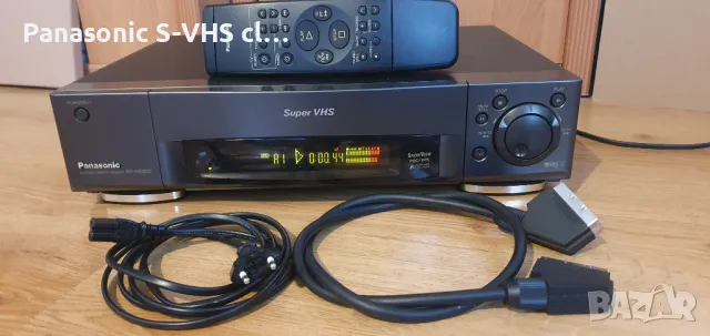 Panasonic NV-HS900 S-vhs Hi-Fi stereo Sp/Lp rec-play, снимка 1 - Плейъри, домашно кино, прожектори - 49153448