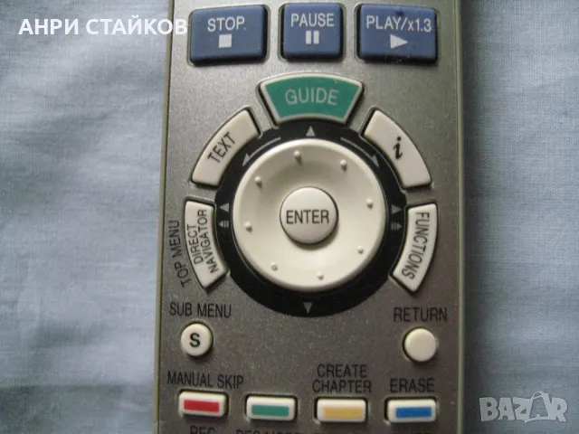 Оригинално дистанционно управление за DVD/TV Panasonic EUR7729KK0 , снимка 3 - Дистанционни - 50417317