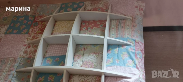 етажерка в бяло, снимка 3 - Етажерки - 53885789