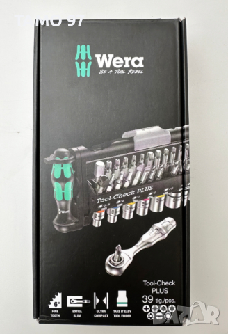 WERA Tool Chek Plus - Чисто нов комплект 39 части, снимка 1 - Гедорета - 45021410