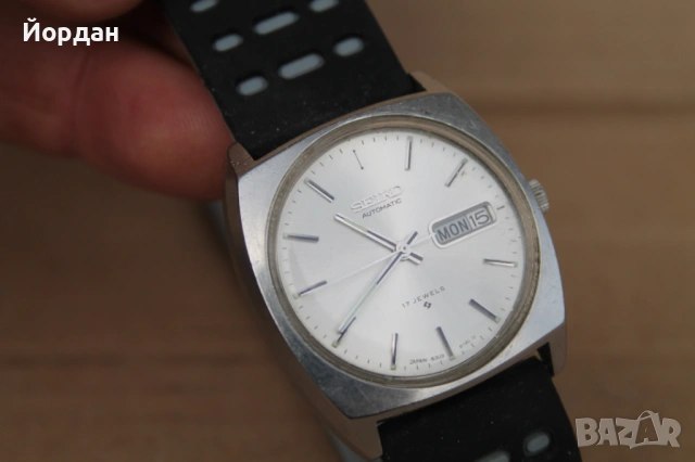 Японски мъжки часовник ''Seiko 5'' автоматик  6309-8080, снимка 3 - Мъжки - 54150089