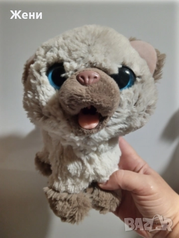 💖FurReal Friends Hasbro интерактивни животни за разходка/акащи Walk A Lots Poop A Lots, снимка 5 - Музикални играчки - 48120339