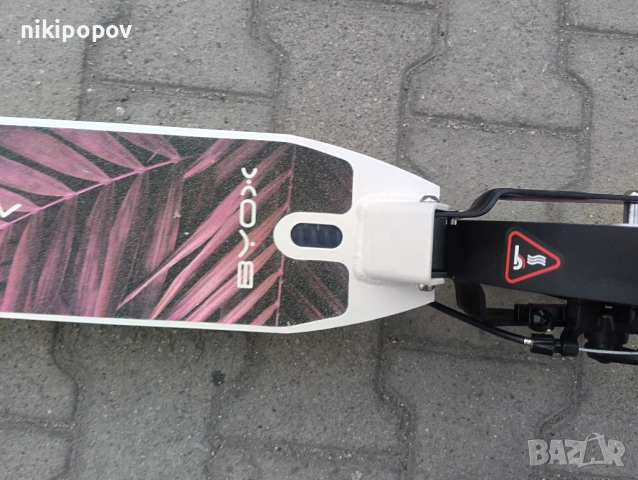 BYOX Детска тротинетка FIORE розов, снимка 6 - Скутери и тротинетки - 53564054