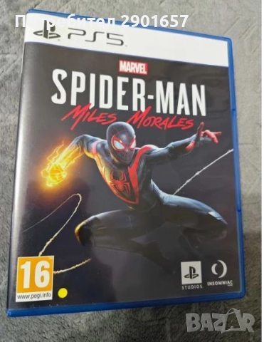 Продавам Spiderman Miles morales PS5