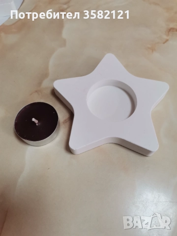 Свещник (поставка) за чаени свещи, снимка 4 - Декорация за дома - 52126815